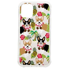 Corgis Hula Pattern Iphone 12 Mini Tpu Uv Print Case	 by Cowasu