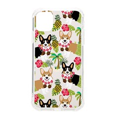 Corgis Hula Pattern Iphone 11 Tpu Uv Print Case by Cowasu