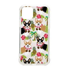 Corgis Hula Pattern Iphone 11 Pro 5 8 Inch Tpu Uv Print Case by Cowasu