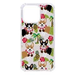 Corgis Hula Pattern Iphone 13 Pro Tpu Uv Print Case by Cowasu