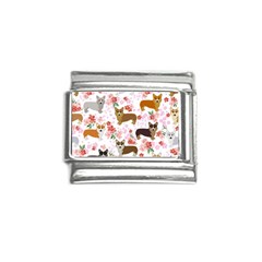 Corgis Corgi Pattern Italian Charm (9mm) by Cowasu