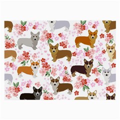 Corgis Corgi Pattern Large Glasses Cloth (2 Sides) by Cowasu