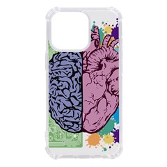 Brain-heart-balance-emotion Iphone 13 Pro Tpu Uv Print Case