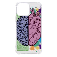 Brain-heart-balance-emotion Iphone 13 Pro Max Tpu Uv Print Case