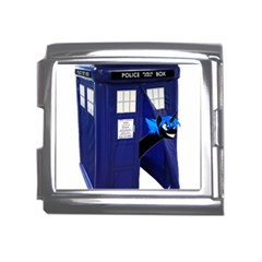 Tardis-doctor-who Mega Link Italian Charm (18mm) by Cowasu