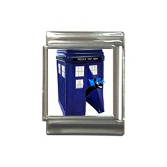 Tardis-doctor-who Italian Charm (13mm) by Cowasu