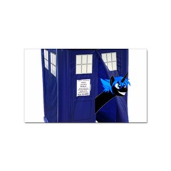 Tardis-doctor-who Sticker (rectangular) by Cowasu