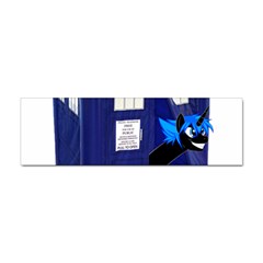 Tardis-doctor-who Sticker (bumper) by Cowasu