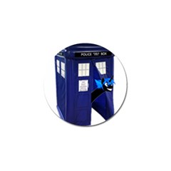 Tardis-doctor-who Golf Ball Marker by Cowasu