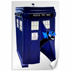 Tardis-doctor-who Canvas 12  X 18  by Cowasu