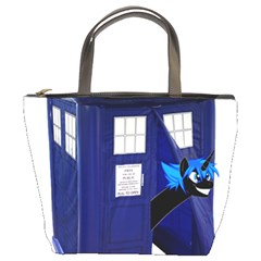 Tardis-doctor-who Bucket Bag by Cowasu