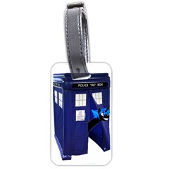 Tardis-doctor-who Luggage Tag (one Side) by Cowasu