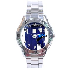 Tardis-doctor-who Stainless Steel Analogue Watch