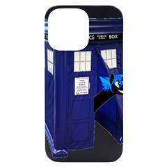 Tardis-doctor-who Iphone 14 Pro Max Black Uv Print Case by Cowasu