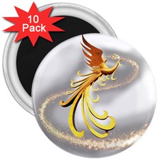 Phoenix 3  Magnets (10 Pack)  by Cowasu