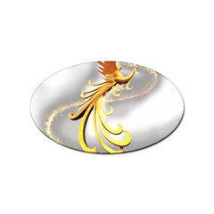 Phoenix Sticker (oval) by Cowasu