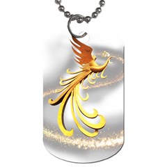 Phoenix Dog Tag (One Side)