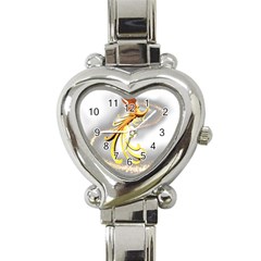 Phoenix Heart Italian Charm Watch