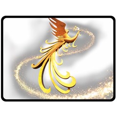 Phoenix Two Sides Fleece Blanket (Large)