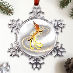 Phoenix Metal Large Snowflake Ornament