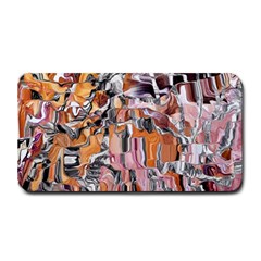 Pour Blend Smudged  Medium Bar Mat by kaleidomarblingart