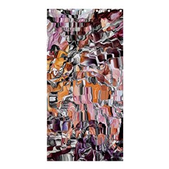 Pour Blend Smudged  Shower Curtain 36  X 72  (stall)  by kaleidomarblingart