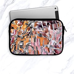 Pour Blend Smudged  Apple Ipad Mini Zipper Cases by kaleidomarblingart