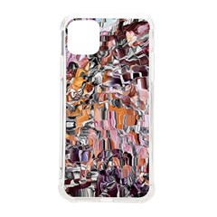 Pour Blend Smudged  Iphone 11 Pro Max 6 5 Inch Tpu Uv Print Case by kaleidomarblingart