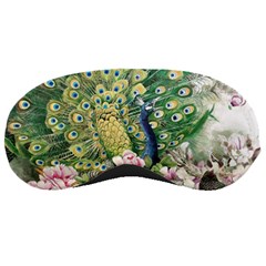 Peafowl Peacock Feather-beautiful Sleep Mask by Cowasu