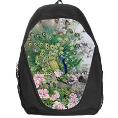 Peafowl Peacock Feather-beautiful Backpack Bag by Cowasu