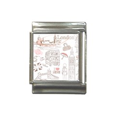 London-paris-drawing-vector-london-comics Italian Charm (13mm) by Cowasu