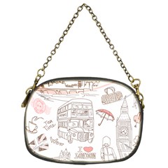 London-paris-drawing-vector-london-comics Chain Purse (one Side) by Cowasu