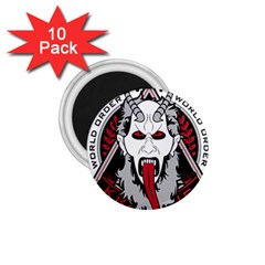 Krampus 1 75  Magnets (10 Pack) 