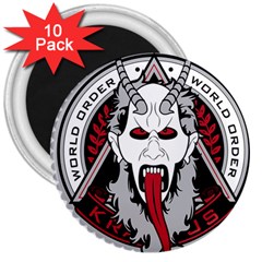 Krampus 3  Magnets (10 Pack) 