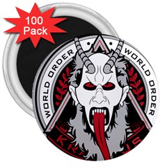 Krampus 3  Magnets (100 Pack)