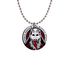 Krampus 1  Button Necklace by Cowasu