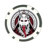 Krampus Poker Chip Card Guard Front