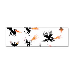 Dragon-phoenix-fire-bird-ancient Sticker Bumper (10 Pack) by Cowasu