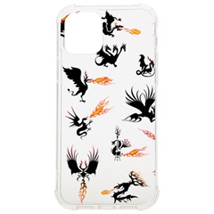 Dragon-phoenix-fire-bird-ancient Iphone 12/12 Pro Tpu Uv Print Case by Cowasu