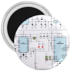 Circuits-electronics-atmel 3  Magnets by Cowasu