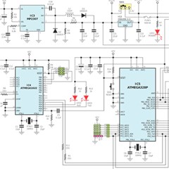 Circuits-electronics-atmel Play Mat (rectangle) by Cowasu