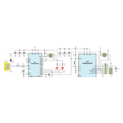 Circuits-electronics-atmel Oblong Satin Scarf (16  X 60 ) by Cowasu