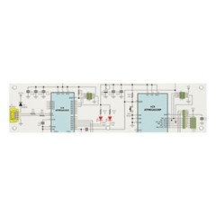 Circuits-electronics-atmel Banner And Sign 4  X 1  by Cowasu