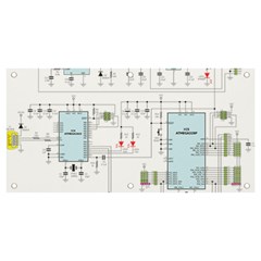 Circuits-electronics-atmel Banner And Sign 4  X 2  by Cowasu