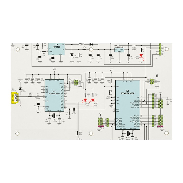 Circuits-electronics-atmel Banner and Sign 5  x 3 