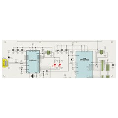 Circuits-electronics-atmel Banner And Sign 9  X 3  by Cowasu