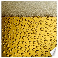 Beer Bubbles Canvas 12  X 12  by Cowasu