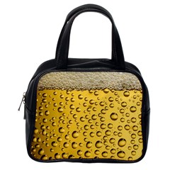 Beer Bubbles Classic Handbag (one Side) by Cowasu