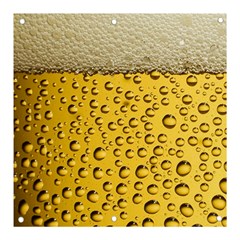 Beer Bubbles Banner And Sign 3  X 3  by Cowasu