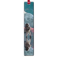 Astronaut-moon-space-nasa-planet Large Book Marks by Cowasu